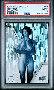 2025 UPPER DECK HALO LEGACY COLLECTION 63 CORTANA RAMPANT (PSA 9) - Picture 1 of 2
