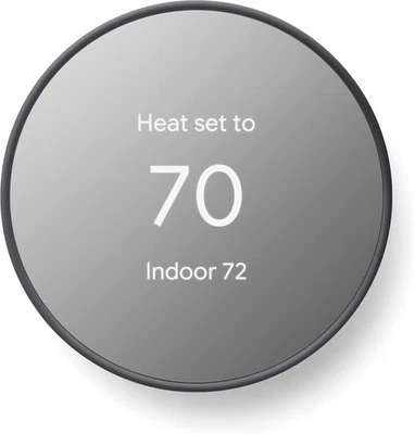 New SEALED Genuine Google Nest Smart Home Thermostat GA02081-US G4CVZ -Charcoal - Image 1 of 4