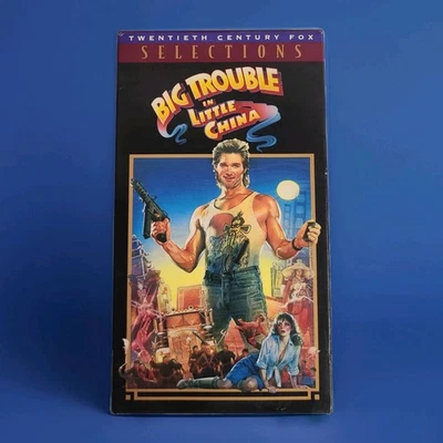 Big Trouble in Little China (VHS, 1996) John Carpenter, Kurt Russell Cult Film! - Image 1 of 3