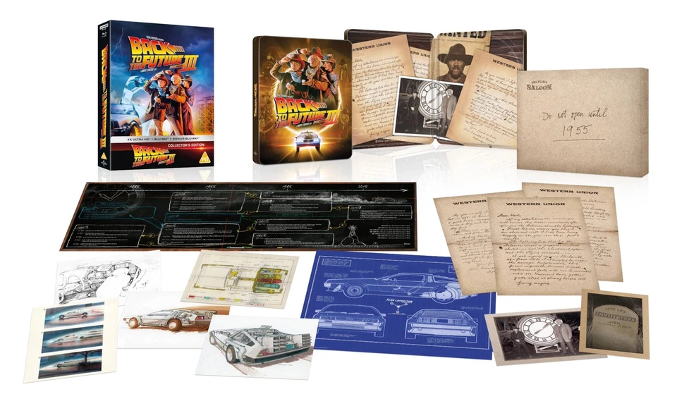 Back to the Future: Part III Limited Collector's Edition 4K UHD (4K UHD Blu-ray) - Image 1 of 3