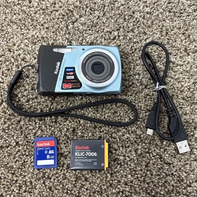 Kodak EasyShare M530 12.0MP Digital Camera Blue  Tested - Image 1 of 4