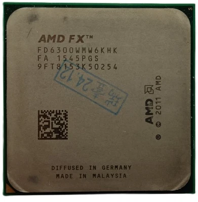 PROCESSORE AMD FX-6300, SOCKET AM3+, + PASTA TERMICA NUMERO DI CORE 6 FREQUENZA - Immagine 1 di 4