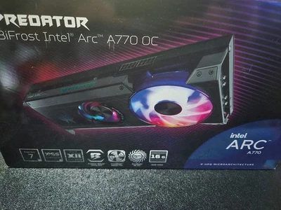 ACER Predator BiFrost Intel Arc A770 Overclocking Graphics Card - Image 1 of 4