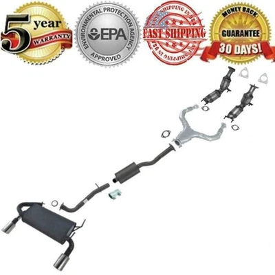 Fits 2003-2008 Infiniti FX35 Muffler Exhaust System & Catalytic Converter - Image 1 of 4