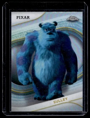 2025 Topps Chrome Pixar Sulley Refractor #5 (JR) - Image 1 of 2