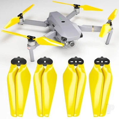 Master Airscrew STEALTH Propeller Props Set Yellow - DJI Mavic Pro Platinum D... - Image 1 of 4
