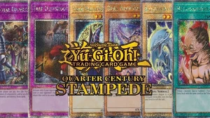 Yugioh Quarter Century Stampede RA04 Quarter Centur Secret Rare 1st MINT - Picture 1 of 201