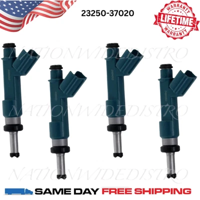 4x Inyectores de combustible Denso OEM para Toyota Prius 2012-2015 enchufables 1,8 L I4 Foto 1 de 4