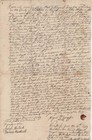 1749, Fort No.4, New Hampshire, military land grant signed, Major Edward Hartwel