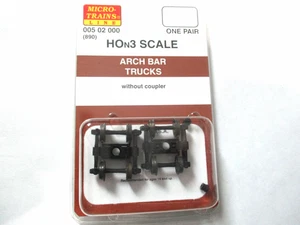 Camión con barra de arco Micro-Trains Stock # 00502000 (890) sin acoplador escala HOn3 - Imagen 1 de 5