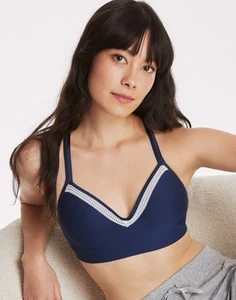 Hanes ComfortFlex Fit Wirefree Bra Comfort Evolution Lace Womens SmoothTec Band - Picture 1 of 34