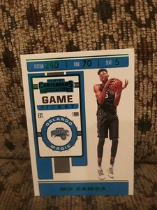 2019-20 Contenders...Season Ticket GREEN FOIL...Mo Bamba #82...Orlando Magic - Picture 1 of 1
