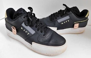 Nike Air Force 1 Low Sneakers Mens Size 8 AF1 Black Pink C10054-001 - Bild 1 von 8