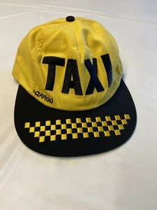 Mens CLAYTON Original Clayton Patterson Rare Yellow/Black Taxi Cap Hat - Picture 1 of 5