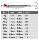 Lot 5pcs Fishing Lures Metal Spinner Baits Bass Tackle Crankbait Spoon Trout