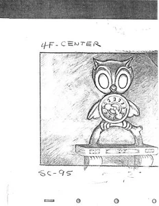 Pinocchio Disney seltene Animation Layout Fotokopie 037 - Bild 1 von 1