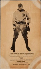1907 Ty Cobb Detroit Seamless Steel Tubes GLOSSY PHOTO PRINT 4989