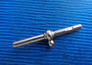 Catena orologio da tasca oro rosa 9 ct T BAR antica c1900 E Whitehouse & Son 3,2 g - Foto 1 di 4