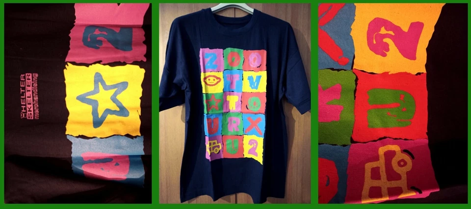 T shirt U2 "Zoo tour" 1992/93 CONDIZIONI OTTIME MAI USATA RARA - Immagine 1 di 1