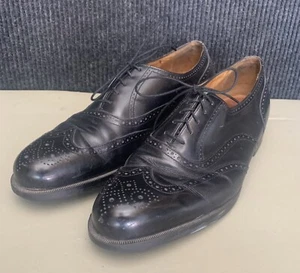 FLORSHEIM Wingtip Shoes, Leather, Made In USA, 12 D - Picture 1 of 5