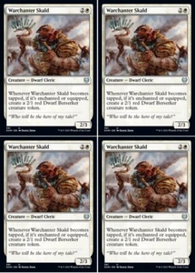 MTG - 4x WARCHANTER SKALD - Kaldheim (U) - Picture 1 of 1