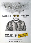 FANTONI - 2019 - Plakat - In Concert - Andorra Tour - Poster - Berlin B