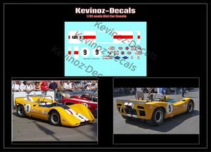 1/32 Scale Decals for McLaren M6b - 2 Variations - Picture 1 of 7