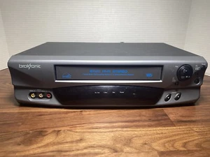 Broksonic VAHFA-6741GST VHS Recorder Series A VCR Player Tested No Remote - Picture 1 of 7