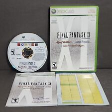 Final Fantasy XI Online Xbox 360 CIB Free Shipping Same Day