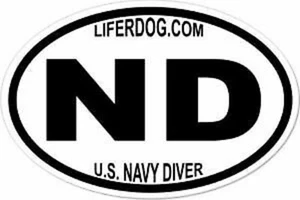 4x6 USN NAVY DIVER - Picture 1 of 1