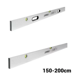 Listón direccional de aluminio 150/200 cm con libélulas - con/sin asas nivel de burbuja PRO - Imagen 1 de 7