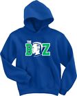 SWEAT-SHIRT À CAPUCHE ÉQUIPAGE Brian Bosworth The Boz Seahawks Seattle Oklahoma Sooners