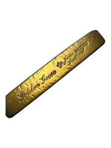 John Letters Scotland Golden Goose Blade Putter/Putter Flex Steel Shaft/35.5" - Picture 1 of 13