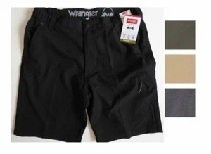 Mens Wrangler Outdoor Performance 10" Side Elastic Utility Short - Picture 1 of 18