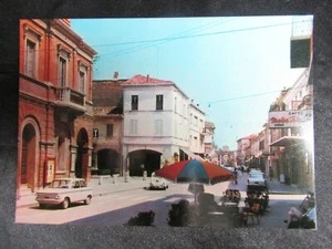 CARTOLINA CORSO FARINI RUSSI DI ROMAGNA VINTAGE '70 RAVENNA POSTCARD COLLECTION - Picture 1 of 2