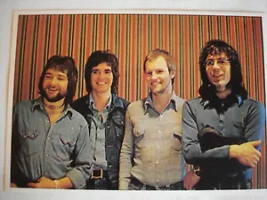Aufkleber Mini-Poster STICKER PANINI POP STARS MANFRED MANN"S EARTHBAND CHICAGO - Bild 1 von 2