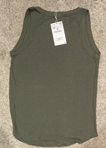 Camisas, camisetas y tops de mujer verdes Zara | Compra online en eBay