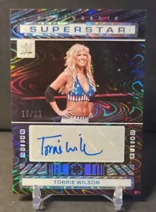 2024 Panini FOTL Photogenic WWE HOF Legend Torrie Wilson Auto Swirl 10/13 - Picture 1 of 3