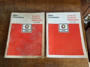 Allison Transmissions AT MT HT Preventive Maintenance Manual 25ST-0188B 1980 - Picture 1 of 12