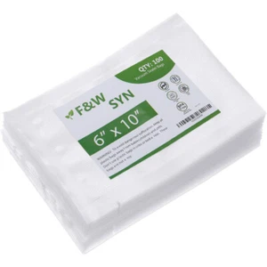 New Food Vacuum Sealer Bag 6"x10" 8"x12" 11"x16" FDA Approved BPA Free - Picture 1 of 106