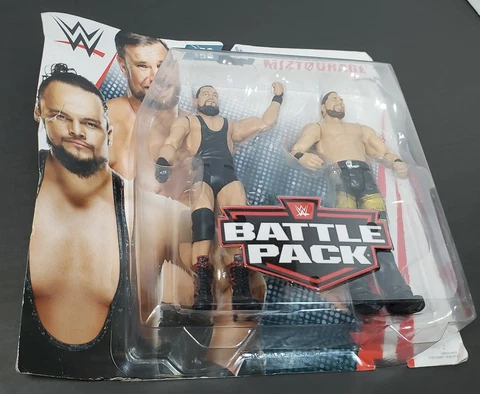 Curtis Axel & Bo Dallas The Miztourage Battle Pack 56 WWE The B Team figures Cover