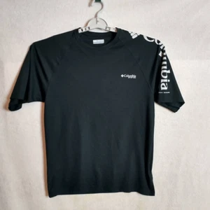 Columbia PFG Graphic Performance Shirt. Men's Small. Black - Picture 1 of 9