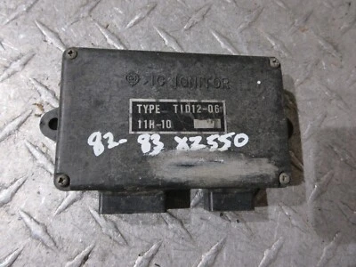 82-83 Yamaha Vision XZ550 Ignition Ignitor Control Unit CDI Box - Image 1 of 4