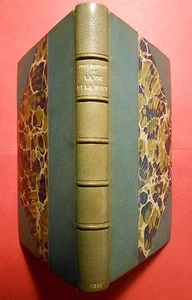 Jean RAMEAU, La vie et la mort (Paris, Albert Savine, 1891). Bien relié. - Imagen 1 de 7