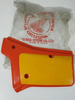 NOS, OEM.Honda XR-200R,Honda XR-250R.1984-1985. capa lateral esquerda, painel. - Imagem 1 de 4