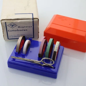 Agfa Magneton Cutterkasten, in der OVP, alles Komplett vorhanden - Imagen 1 de 4