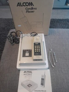Alcom Phone System 6 Channel Business Telephone In Box Vintage Collectors Phone - Picture 1 of 12