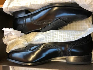 Mocassino kiltie Florsheim Lexington in pelle nera, taglia: 12D - Foto 1 di 5