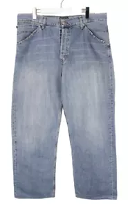 Ralph Lauren Polo Jeans Herren W38/L30 Distressed Straight Fit Knopf Fly Blau - Bild 1 von 10