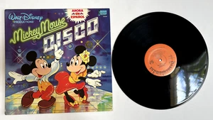 Mickey Mouse Disco en Espanol Spanish Vinyl LP Disneyland Record 1980, RARE, - Picture 1 of 2